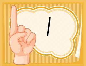 okul öncesi bir rakamı çalışma sayfaları